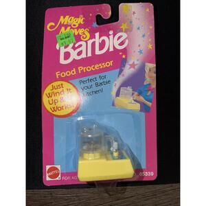 barbie magic moves food processor 1993 # 65339- Mattel- NIB
